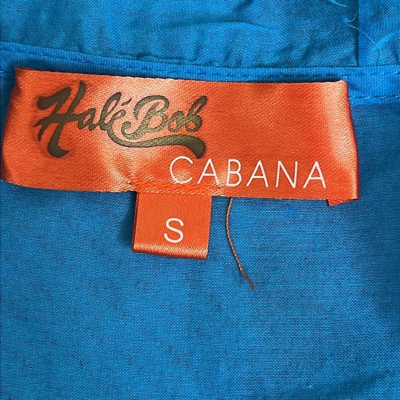 Hale Bob Cabana cotton silk Embroidered Sequin tunic cover-up blouse Size Small - Picture 6 of 14